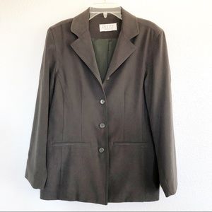 Vintage 90s Sophisticate Olive Green Blazer Medium